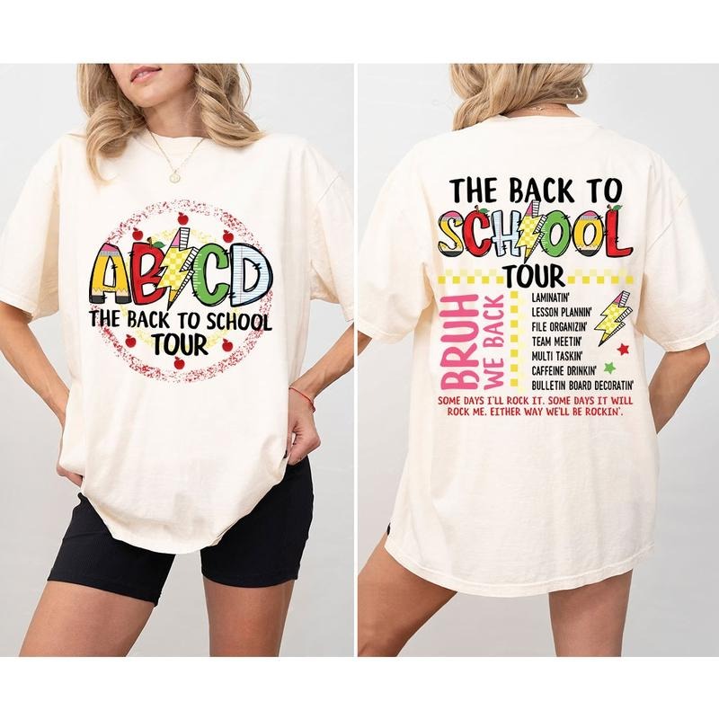 Teacher Shirt Back School Shirt Teachers ABCD Teacher Tour Shirt Comfort Shirt Teacher First Day School Teacher Teacher Teacher Team Shirt Kindergarten Teacher First Grade Teacher Shirt Abcd Teacher Top T-Shirts, Hoodie, Sweatshirt - T-Shirt, Sweatshirt, Hoodie