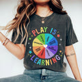 Teacher Shirt Play Is Learning Teacher Teacher Life Back School Teacher Kindergarten Teacher Teacher Appreciation Teacher Comfort Shirt Teacher First Day School Love Teacher Student TeacherWomen Top T-Shirts, Hoodie, Sweatshirt - T-Shirt, Sweatshirt, Hoodie
