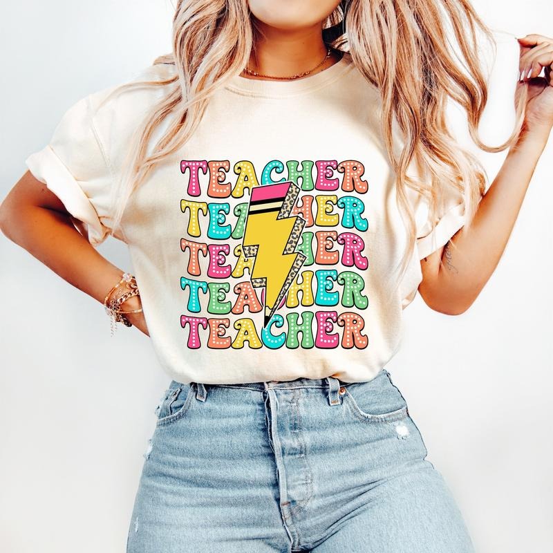 Teacher Last Day School Back School Bright Doodle Leopard T-Shirts, Hoodie, Sweatshirt - T-Shirt, Sweatshirt, Hoodie