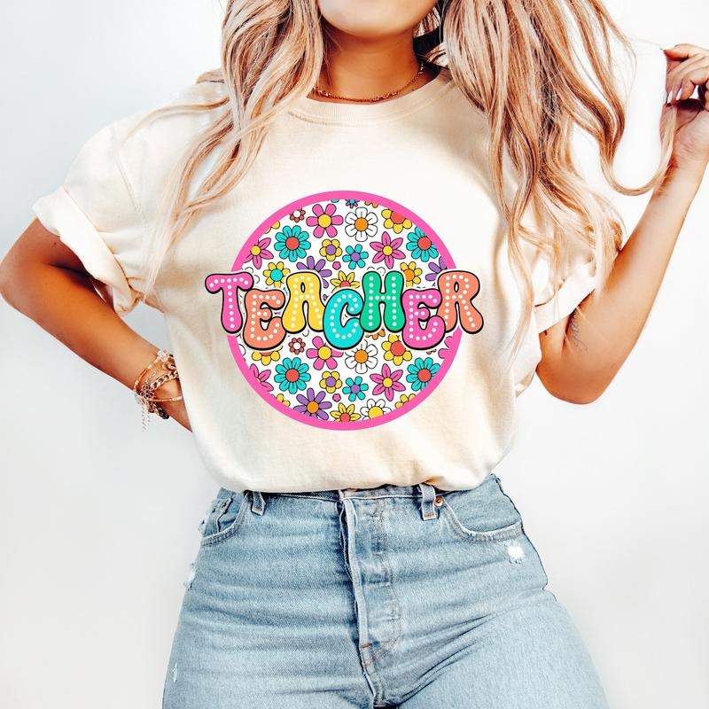 Teacher Back School Retro Teacher End School Year Teacher Appreciation Teacher Groovy Teacher T-Shirts, Hoodie, Sweatshirt - T-Shirt, Sweatshirt, Hoodie