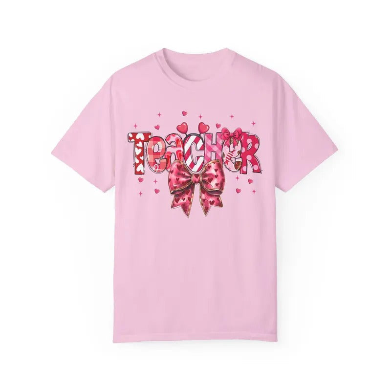 Teacher Valentine Shirt Comfort Colors Cute Tshirtstyle{N002}2 T-Shirts, Hoodie, Sweatshirt - T-Shirt, Sweatshirt, Hoodie