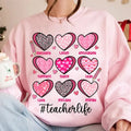 Teacher Valentine Shirt Teacher Candy Hearts Shirt Conversation Heart Shirt Teacher Shirt Retro Valentine Shirt Teacher Life Shirt Hodie T-Shirts, Hoodie, Sweatshirt - T-Shirt, Sweatshirt, Hoodie