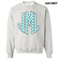 Teal Checker Monogram 'NLB' T-Shirts, Hoodie, Sweatshirt - T-Shirt, Sweatshirt, Hoodie