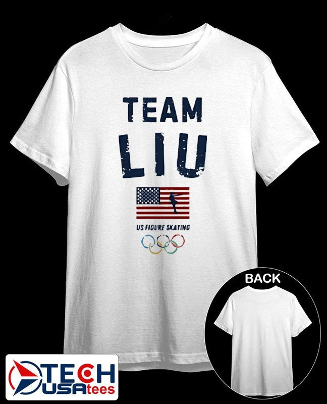 Team Alysa Liu USA Womens Figure Skating shirt Unisex T-shirt, Sweatshirt, Hoodie, Long Sleeve Tee - T-Shirt, Sweatshirt, Hoodie