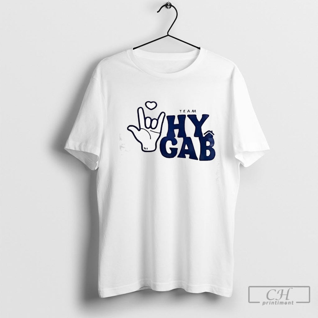 Team Hy Gab Sign Hand Shirt Sweater Unisex T-shirt, Sweatshirt, Hoodie, Long Sleeve Tee - T-Shirt, Sweatshirt, Hoodie