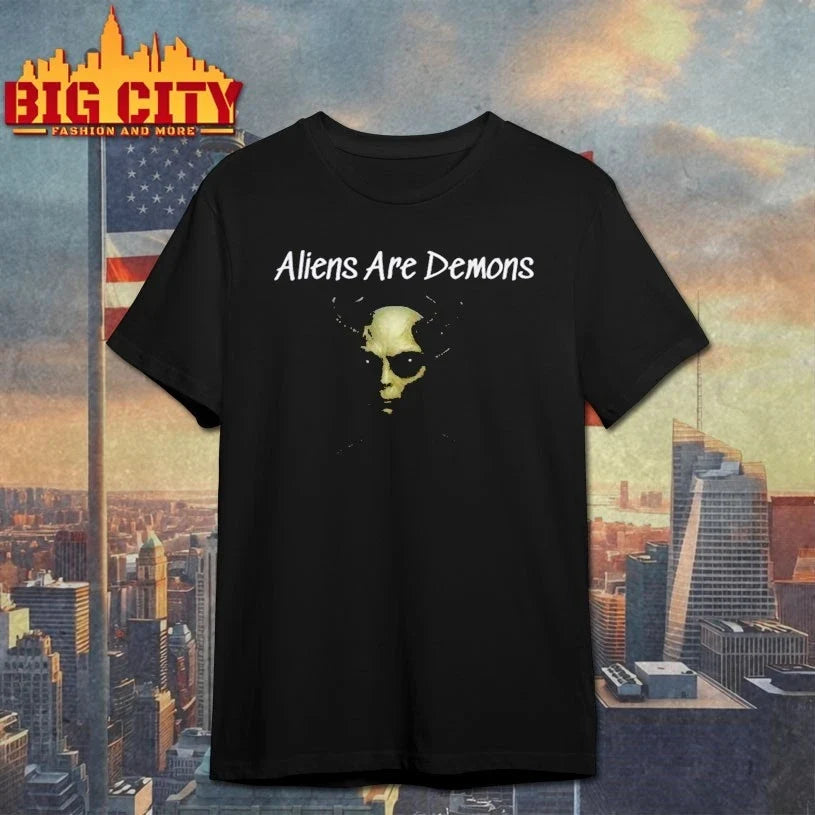 Ted Logan Aliens Are Demons Unisex T-shirt, Sweatshirt, Hoodie, Long Sleeve Tee - T-Shirt, Sweatshirt, Hoodie