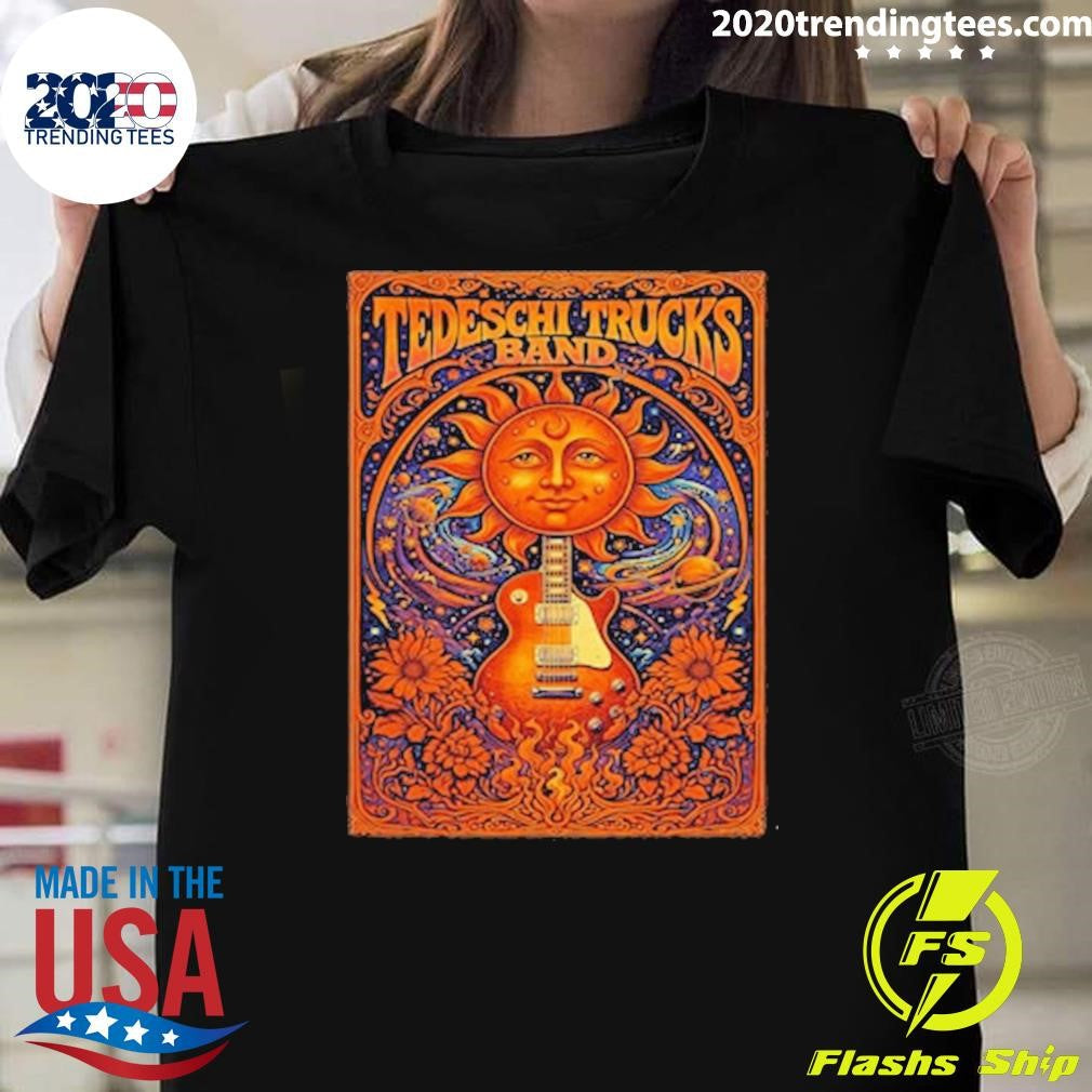Tedeschi Trucks Band Sun Guitar Shirt Unisex T-shirt, Sweatshirt, Hoodie, Long Sleeve Tee - T-Shirt, Sweatshirt, Hoodie