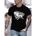 Deer Antler US Flag Print Casual Short Sleeve Summer Spring Fall Tops As Made USA T-Shirts, Hoodie, Sweatshirt - T-Shirt, Sweatshirt, Hoodie