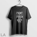 Teesbytaylor Fight The Good Fight Finish The Race Keep The Faith In Memory Of Charlie Unisex T-shirt, Sweatshirt, Hoodie, Long Sleeve Tee - T-Shirt, Sweatshirt, Hoodie