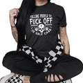 'Telling People Fuck Off Is Self Care' Long Sleeve Everyday Comfy Sarcastic & Offensive Shirt Womenswear T-Shirts, Hoodie, Sweatshirt - T-Shirt, Sweatshirt, Hoodie