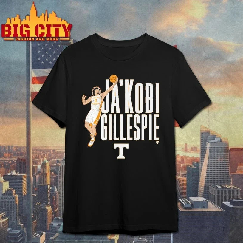 Tennessee Basketball Ja’Kobi Gillespie Name Pose shirt Unisex T-shirt, Sweatshirt, Hoodie, Long Sleeve Tee - T-Shirt, Sweatshirt, Hoodie