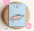 Tennessee Floral Bow Gildan Cute State Coquette Top T-Shirts, Hoodie, Sweatshirt - T-Shirt, Sweatshirt, Hoodie