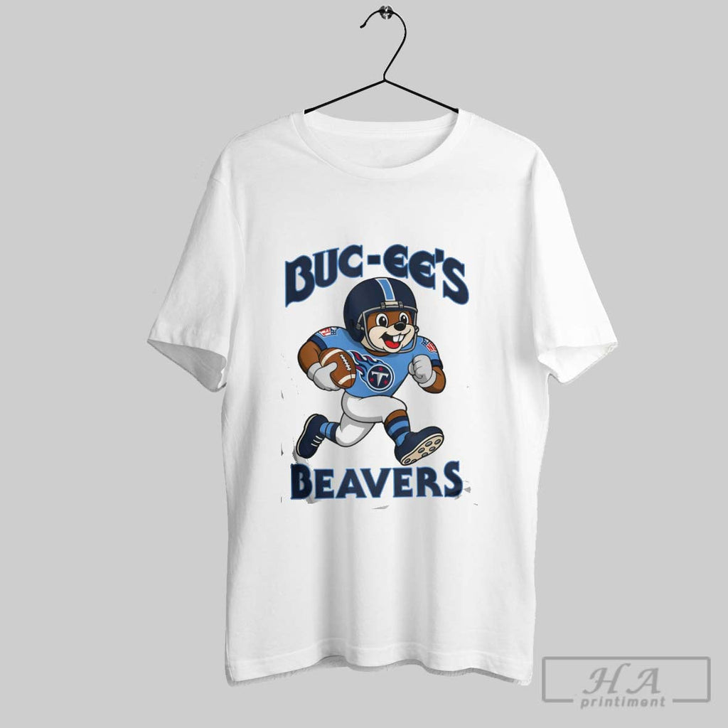 Tennessee Titans Buc Ees Beavers Titans 2 Sides Unisex T-shirt, Sweatshirt, Hoodie, Long Sleeve Tee - T-Shirt, Sweatshirt, Hoodie