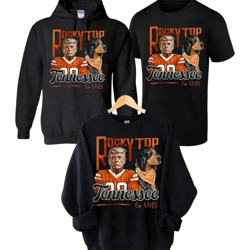 Tennessee Vintage Truump Rocky Top Tennessee Fan T-Shirts, Hoodie, Sweatshirt - T-Shirt, Sweatshirt, Hoodie