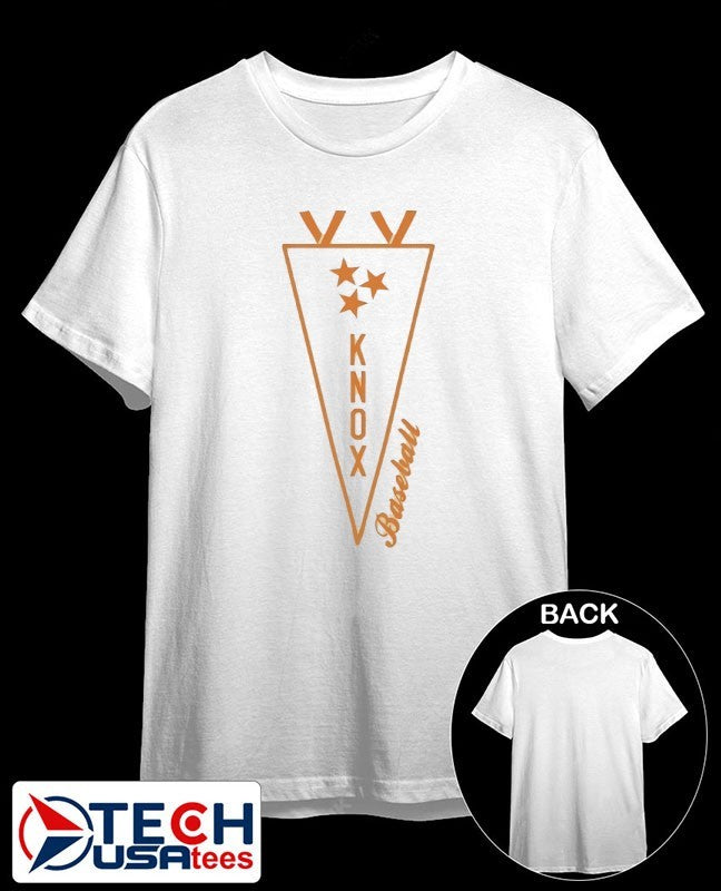 Tennessee Volunteers Baseball Knox pennant shirt Unisex T-shirt, Sweatshirt, Hoodie, Long Sleeve Tee - T-Shirt, Sweatshirt, Hoodie
