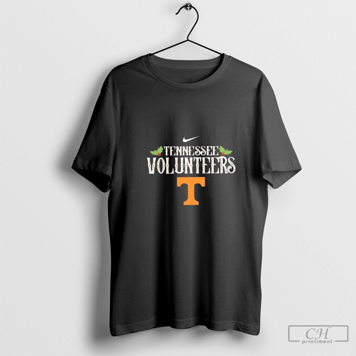Tennessee Volunteers Mistletoe Christmas 2024 Unisex T-shirt, Sweatshirt, Hoodie, Long Sleeve Tee - T-Shirt, Sweatshirt, Hoodie