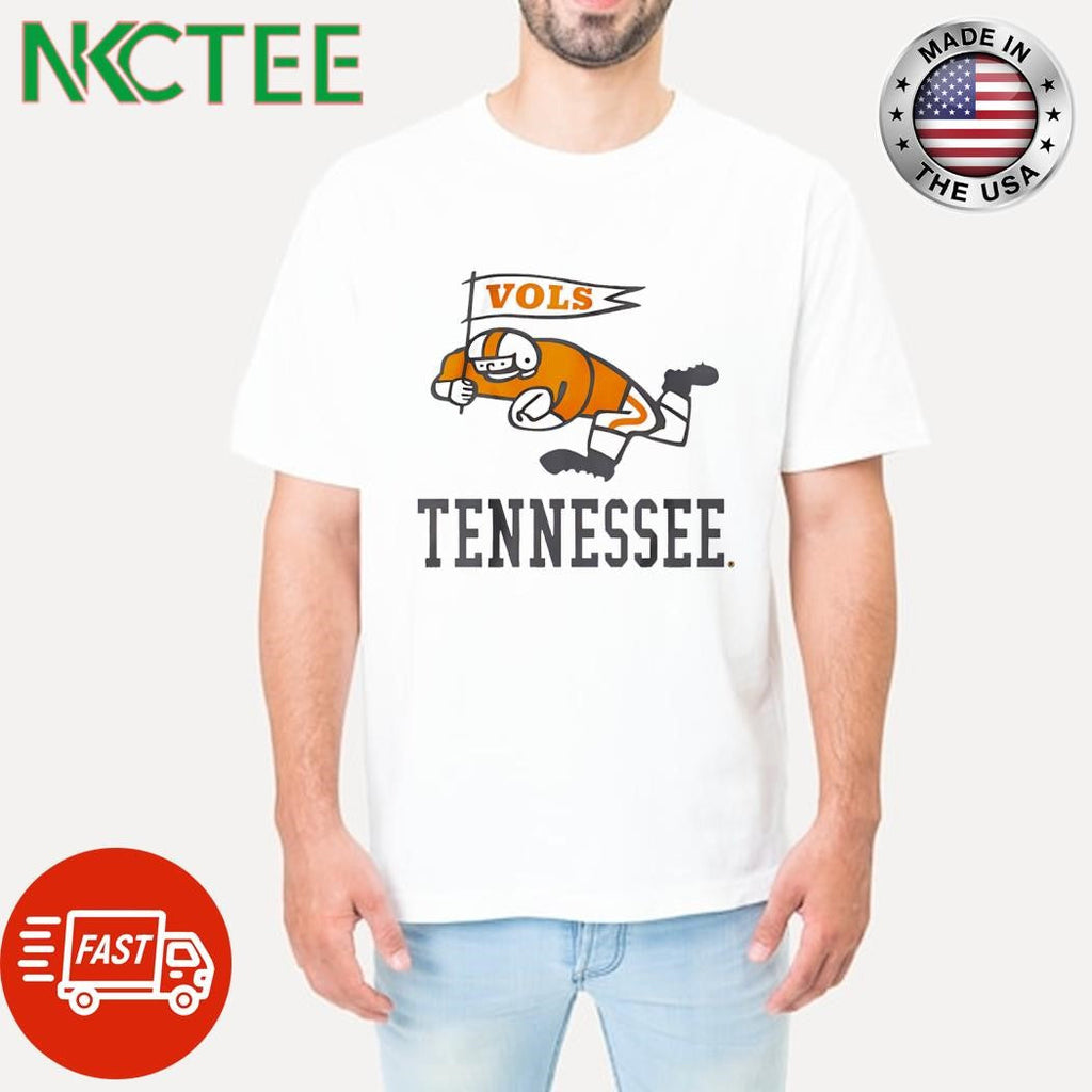 Tennessee Volunteers hold ball and flag Vols run vintage shirt Unisex T-shirt, Sweatshirt, Hoodie, Long Sleeve Tee - T-Shirt, Sweatshirt, Hoodie