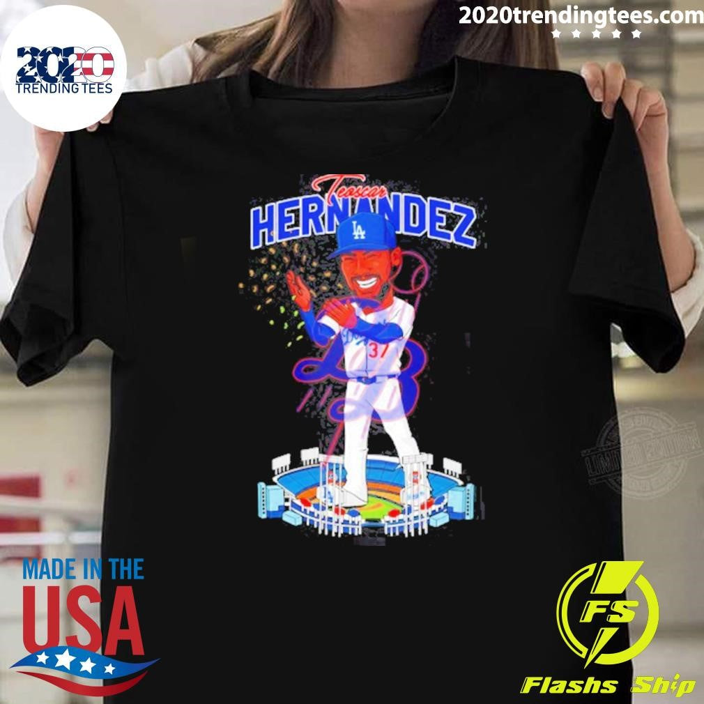 Teoscar Hernndez 37 Los Angeles Dodgers Mlb Baseball 2026 Shirt Unisex T-shirt, Sweatshirt, Hoodie, Long Sleeve Tee - T-Shirt, Sweatshirt, Hoodie