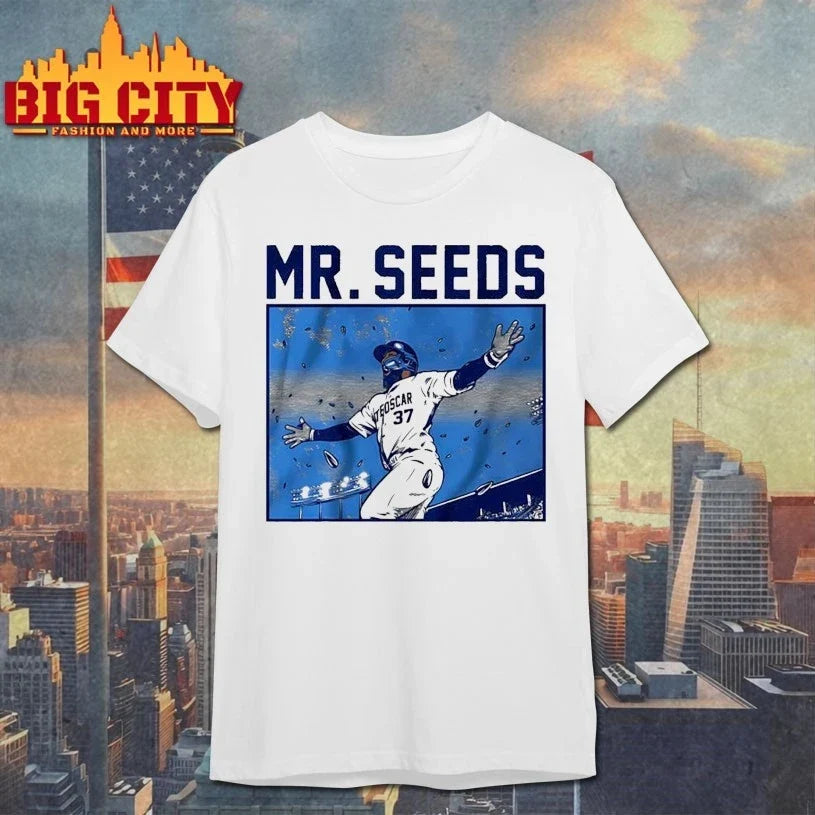 Teoscar Hernandez LA Dodgers Mr. Seeds shirt Unisex T-shirt, Sweatshirt, Hoodie, Long Sleeve Tee - T-Shirt, Sweatshirt, Hoodie