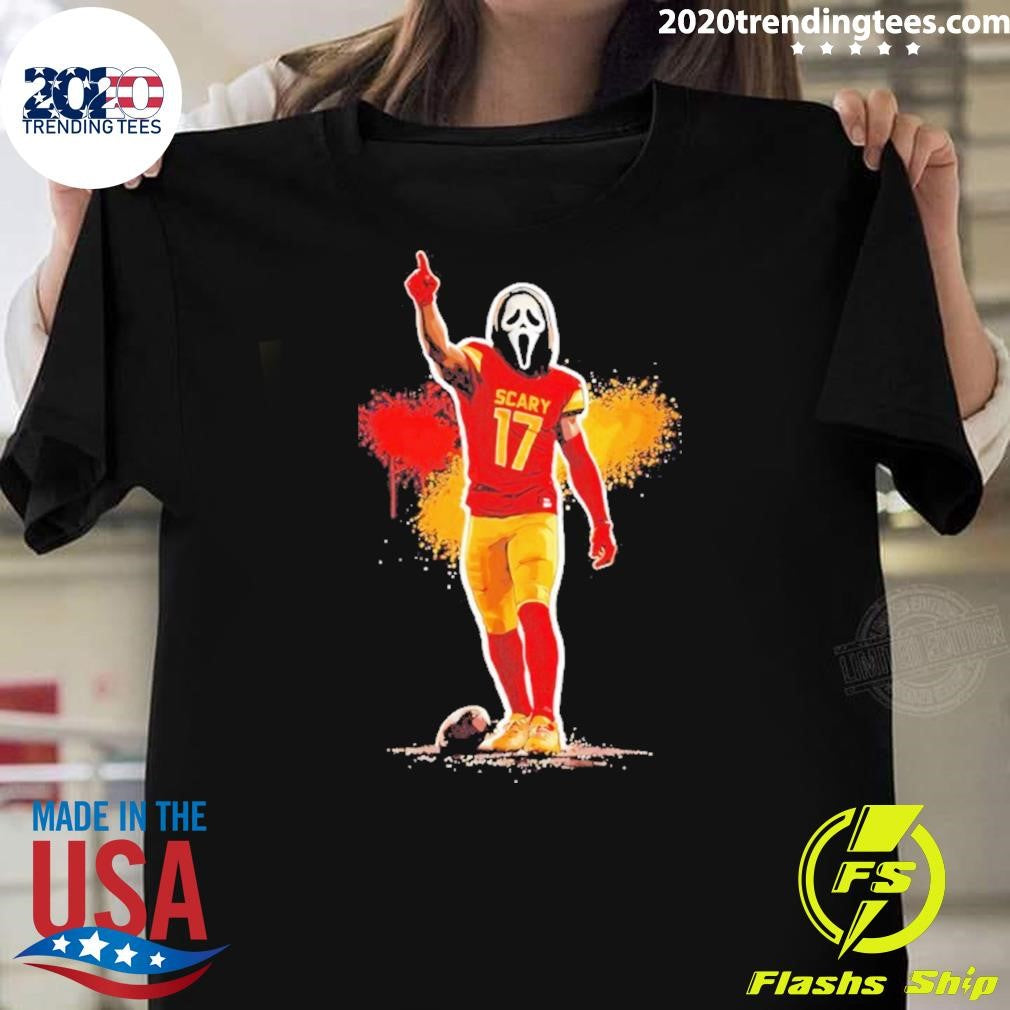 Terry Mclaurin Scary Washington Commanders Shirt Unisex T-shirt, Sweatshirt, Hoodie, Long Sleeve Tee - T-Shirt, Sweatshirt, Hoodie