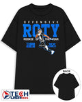 Tetairoa McMillan Carolina Panthers 2025 Offensive ROTY Rookie of the Year shirt Unisex T-shirt, Sweatshirt, Hoodie, Long Sleeve Tee - T-Shirt, Sweatshirt, Hoodie