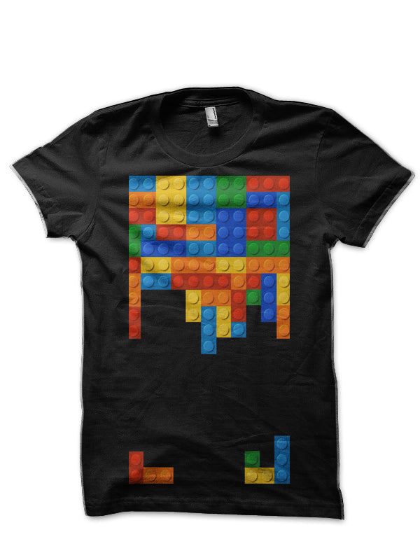Tetris Bricks Game Black T-Shirts, Hoodie, Sweatshirt - T-Shirt, Sweatshirt, Hoodie