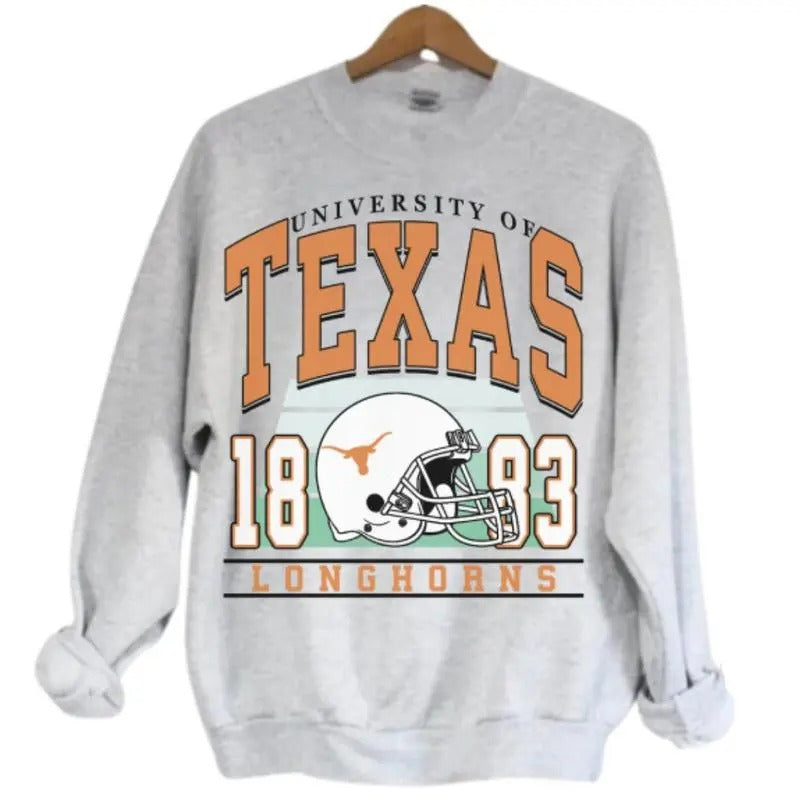 Texas Football Vintage Football Football Fan Sport Classic T-Shirts, Hoodie, Sweatshirt - T-Shirt, Sweatshirt, Hoodie