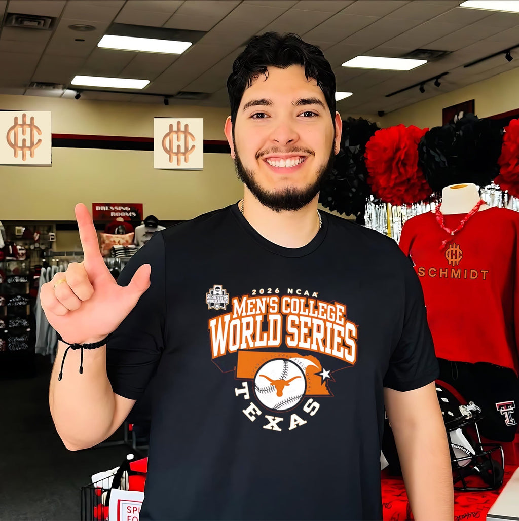 Texas Longhorns 2026 Baseball College World Series Bound shirt Unisex T-shirt, Sweatshirt, Hoodie, Long Sleeve Tee - T-Shirt, Sweatshirt, Hoodie
