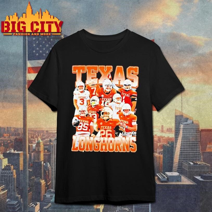 Texas Longhorns Legends Heavyweight Shirt Unisex T-shirt, Sweatshirt, Hoodie, Long Sleeve Tee - T-Shirt, Sweatshirt, Hoodie
