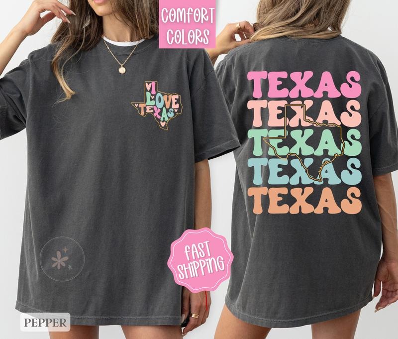 Texas Shirt Comfort Colors T-Shirts, Hoodie, Sweatshirt - T-Shirt, Sweatshirt, Hoodie