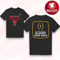 Texas Tech 2025 CFP Kick Deep Two Sided Shirt Unisex T-shirt, Sweatshirt, Hoodie, Long Sleeve Tee - T-Shirt, Sweatshirt, Hoodie