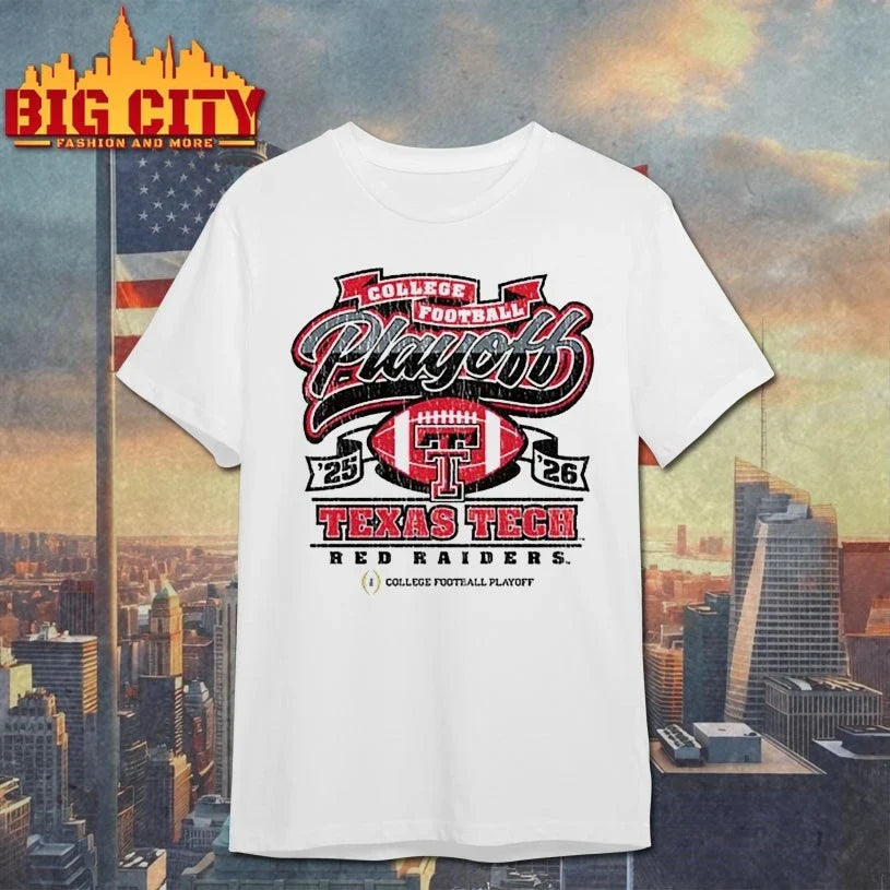Texas Tech CFP 2025 Fan shirt Unisex T-shirt, Sweatshirt, Hoodie, Long Sleeve Tee - T-Shirt, Sweatshirt, Hoodie