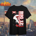 Texas Tech Red Raiders 2025 Big 12 Football Championship Vertical Helmet Shirt Unisex T-shirt, Sweatshirt, Hoodie, Long Sleeve Tee - T-Shirt, Sweatshirt, Hoodie