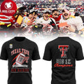 Texas Tech Red Raiders 2025 Big 12 Guns Up Champions Two Sided Shirt Unisex T-shirt, Sweatshirt, Hoodie, Long Sleeve Tee - T-Shirt, Sweatshirt, Hoodie