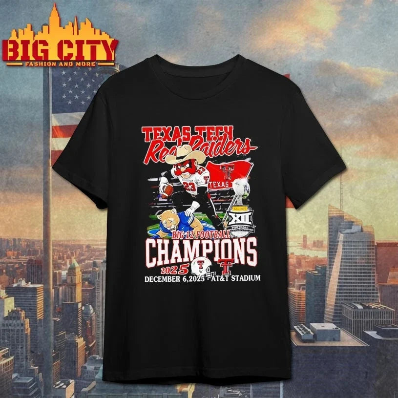 Texas Tech Red Raiders Beat BYU Cougars BIG 12 shirt Unisex T-shirt, Sweatshirt, Hoodie, Long Sleeve Tee - T-Shirt, Sweatshirt, Hoodie