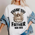 Thank You Father Pope Francis Memorial Tribute 1936 2025 Catholic Christian Vatican Angel Art RIP Pope Francis T-Shirts, Hoodie, Sweatshirt - T-Shirt, Sweatshirt, Hoodie