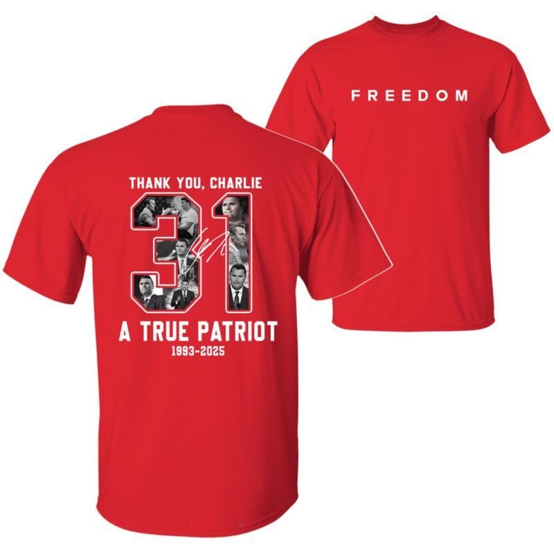 Thank You Red October 14th As CJK Day C.K. Charlie Kirk Shirt Cotton Menswear Womenswear T-Shirts, Hoodie, Sweatshirt - T-Shirt, Sweatshirt, Hoodie