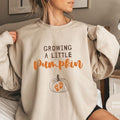 Thanksgiving Fall Pregnancy Announcement Funny Pregnancy Reveal Shirt Mom Be Cute Baby Feet Pumpkin Fall T-Shirts, Hoodie, Sweatshirt - T-Shirt, Sweatshirt, Hoodie