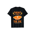 Thanksgiving Pumpkin Pie 100% Cotton Crew Neck Casual Printed Top Slight Stretch Comfort Perfect Black Made USA T-Shirts, Hoodie, Sweatshirt - T-Shirt, Sweatshirt, Hoodie