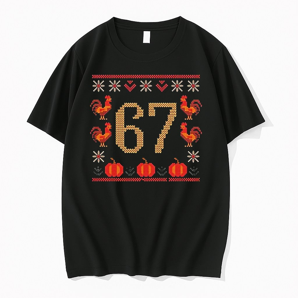 Thanksgiving Ugly 67 Tshirts Sweater Hoodie Jpg Unisex T-shirt, Sweatshirt, Hoodie, Long Sleeve Tee - T-Shirt, Sweatshirt, Hoodie