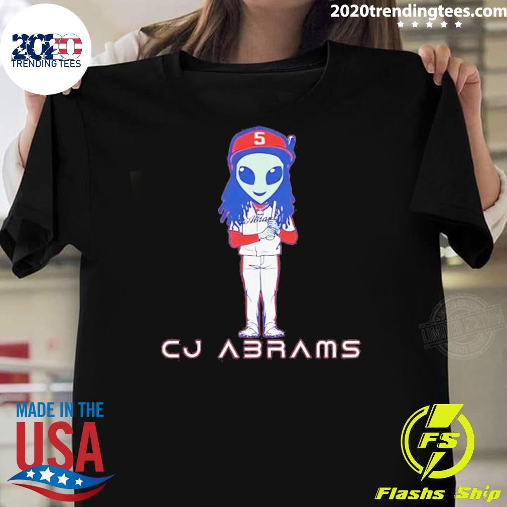 The Alien CJ Abrams Shirt Unisex T-shirt, Sweatshirt, Hoodie, Long Sleeve Tee - T-Shirt, Sweatshirt, Hoodie