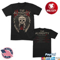 The Almighty Blood Fire Five Tour A 2025 Two Sided Shirt Unisex T-shirt, Sweatshirt, Hoodie, Long Sleeve Tee - T-Shirt, Sweatshirt, Hoodie