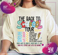 Back School Tour Shirt Bruh We Back Shirt Back School Back School Shirt Teacher Retro Teacher Latarshia Grant T-Shirts, Hoodie, Sweatshirt - T-Shirt, Sweatshirt, Hoodie