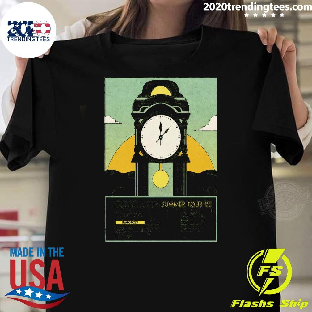 The Band Memo 2026 Summer Tour Shirt Unisex T-shirt, Sweatshirt, Hoodie, Long Sleeve Tee - T-Shirt, Sweatshirt, Hoodie