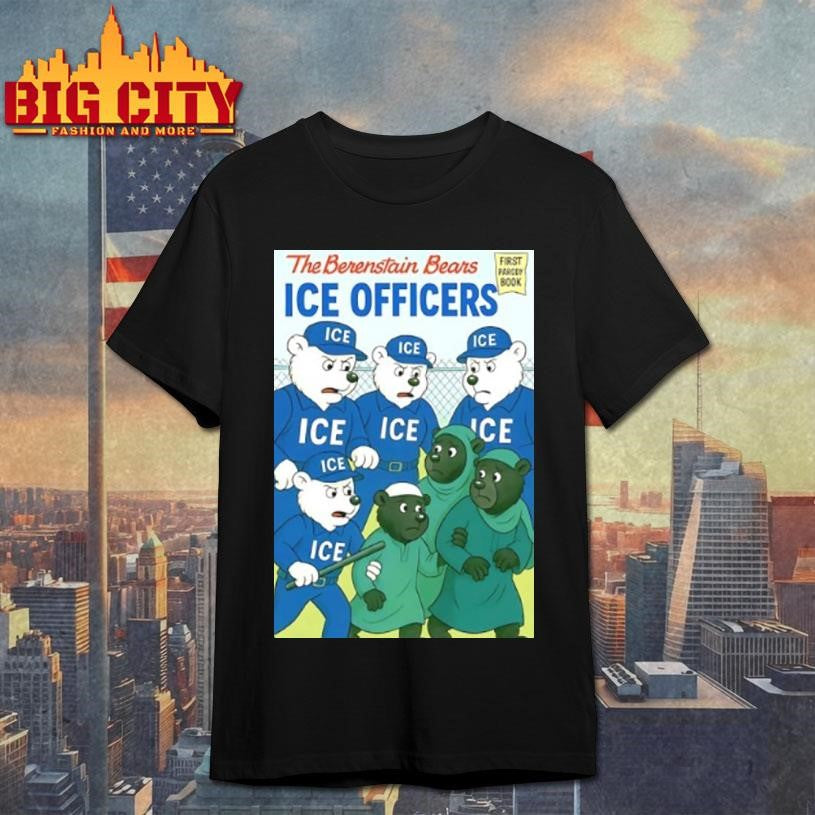 The Berenstain Bears Ice Officers Shirt Unisex T-shirt, Sweatshirt, Hoodie, Long Sleeve Tee - T-Shirt, Sweatshirt, Hoodie