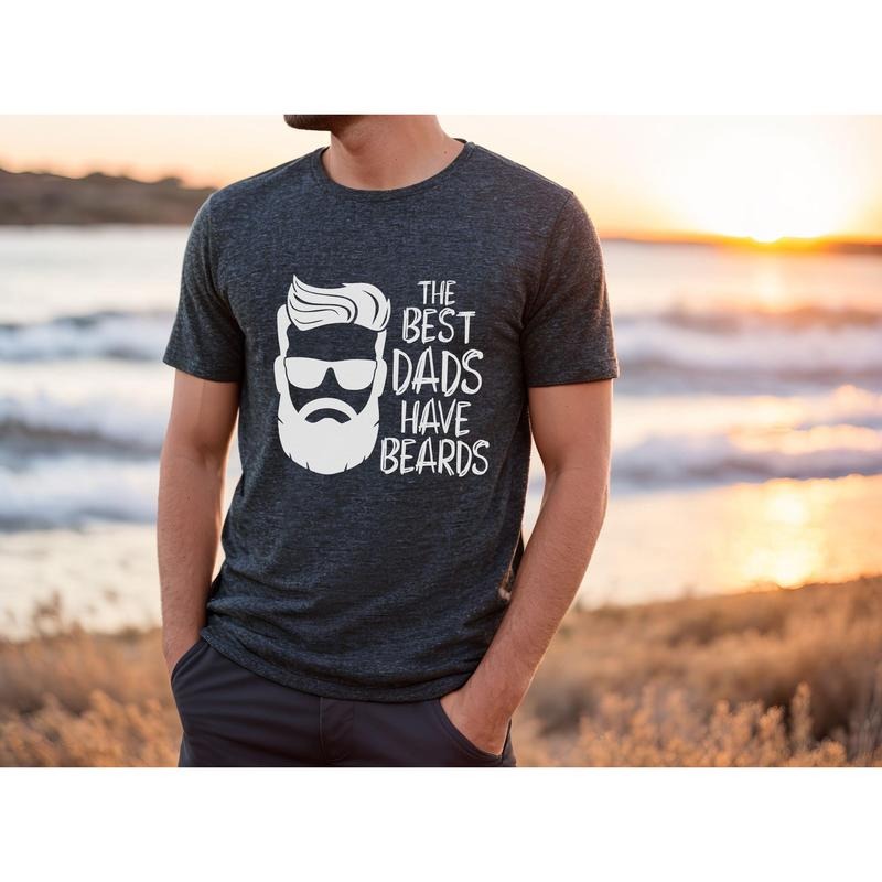 Best Dads Have Beards Funny Bearded Dad Dad Husband T-Shirts, Hoodie, Sweatshirt - T-Shirt, Sweatshirt, Hoodie