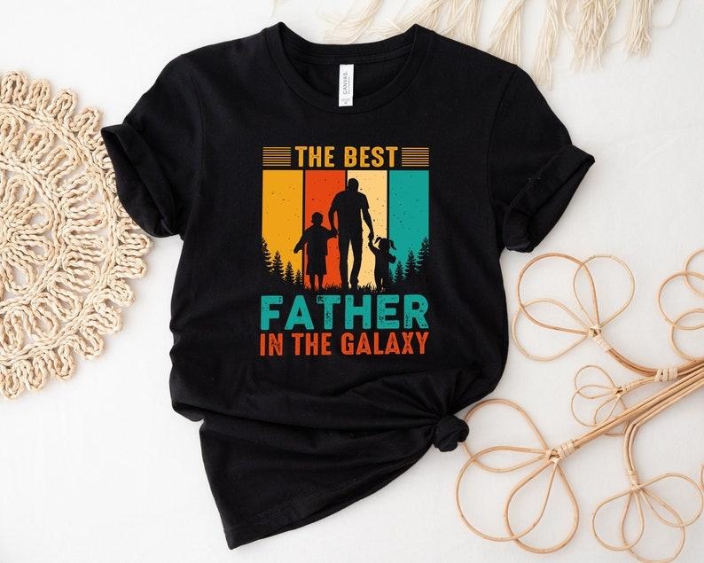 Best Father Galaxy Shirt Dad Shirt Shirt Best Dad Shirt Dad Dada Shirt Daddy Shirt Father Shirt T-Shirts, Hoodie, Sweatshirt - T-Shirt, Sweatshirt, Hoodie
