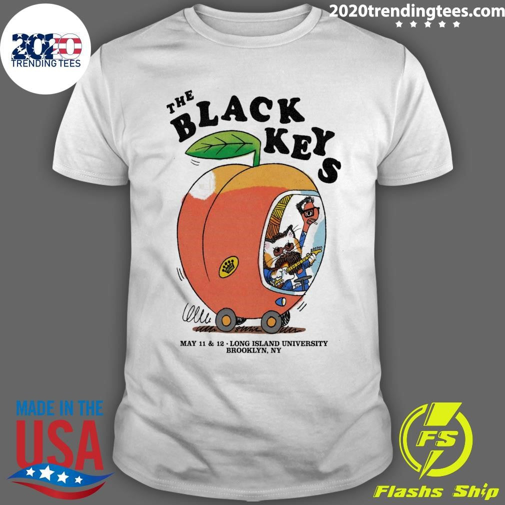 The Black Keys May 11-12 2026 Long Island University Brooklyn, NY Shirt Unisex T-shirt, Sweatshirt, Hoodie, Long Sleeve Tee - T-Shirt, Sweatshirt, Hoodie
