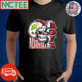 The Boys Nebraska Lightning football helmet skeleton shirt Unisex T-shirt, Sweatshirt, Hoodie, Long Sleeve Tee - T-Shirt, Sweatshirt, Hoodie