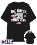 The Buyck stops here Connor Hellebuyck Winnipeg Jets shirt Unisex T-shirt, Sweatshirt, Hoodie, Long Sleeve Tee - T-Shirt, Sweatshirt, Hoodie